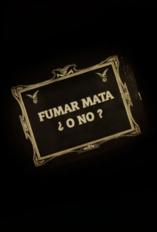 Cartel Fumar mata